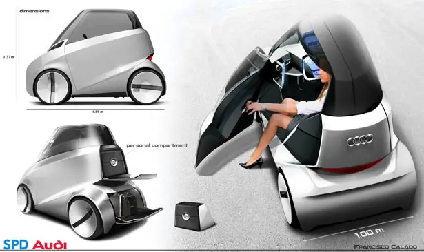 Audi Capsule Concept Car by Francisco Calado
