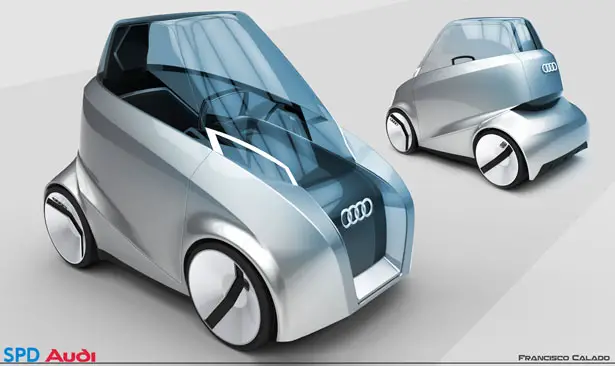 Audi Capsule Concept Car by Francisco Calado