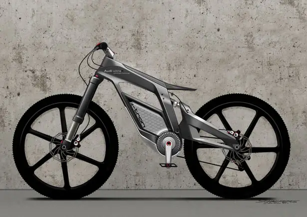 Audi e-bike Worthersee Combines Electric Drive and Muscle Power