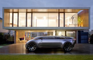Futuristic Audi e-Tron Imperator: An Autonomous Car with Transparent Roof Pillars and Gullwing Doors