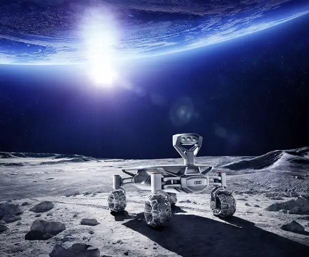 Audi Lunar Quattro Moon Rover for Google Lunar XPRIZE