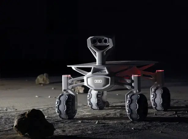 Audi Lunar Quattro Moon Rover for Google Lunar XPRIZE
