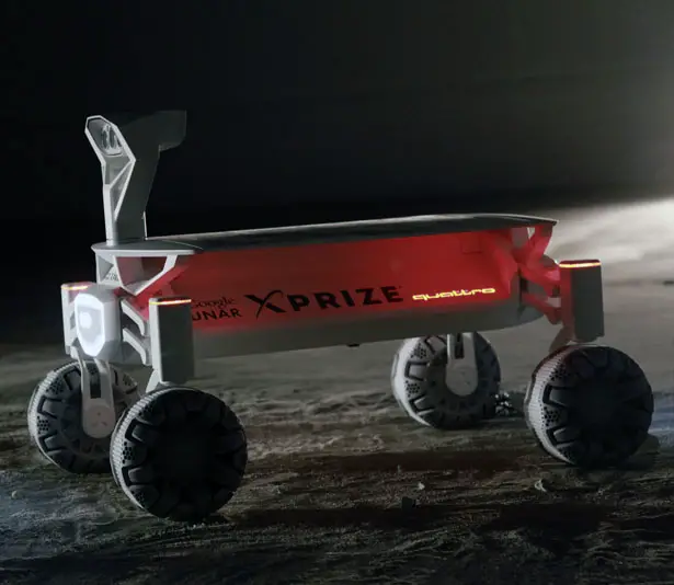 Audi Lunar Quattro Moon Rover for Google Lunar XPRIZE