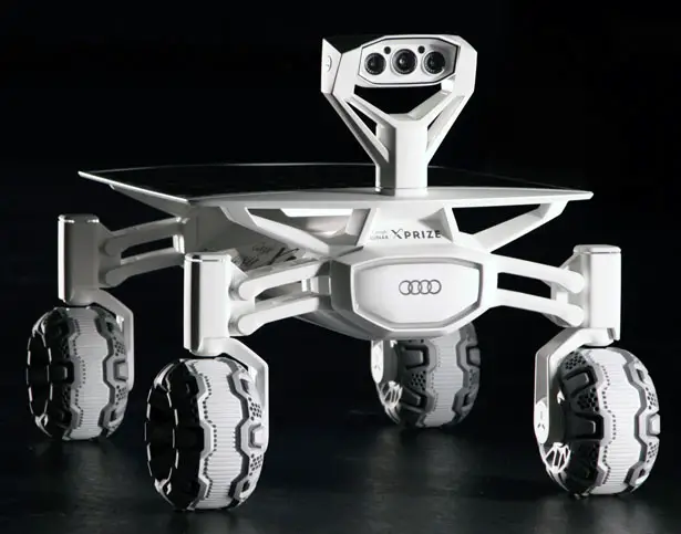 Audi Lunar Quattro Moon Rover for Google Lunar XPRIZE