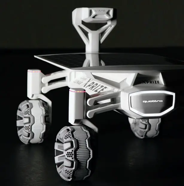 Audi Lunar Quattro Moon Rover for Google Lunar XPRIZE