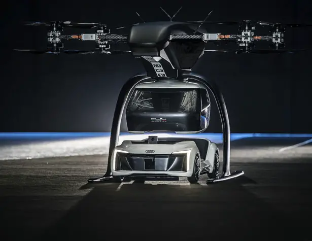 Audi, Airbus, and Italdesign Tests Pop.Up Next Flying Taxi for Our Future Transportation