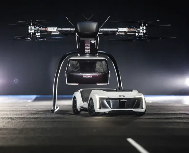Audi, Airbus, and Italdesign Tests Pop.Up Next Flying Taxi for Our Future Transportation