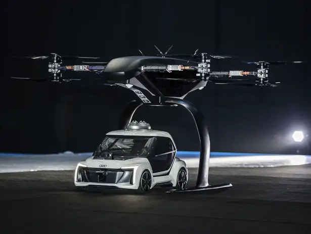 Audi, Airbus, and Italdesign Tests Pop.Up Next Flying Taxi for Our Future Transportation