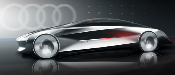 AUDI Quattro Plus Concept Car by David Voltner