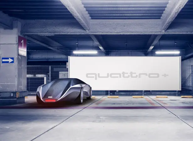 AUDI Quattro Plus Concept Car by David Voltner