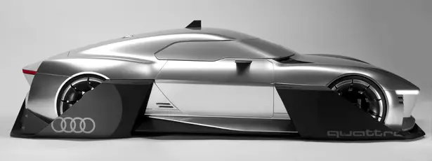 Audi R5 Electric Sports Car Design Proposal for Audi by Maik Mueller