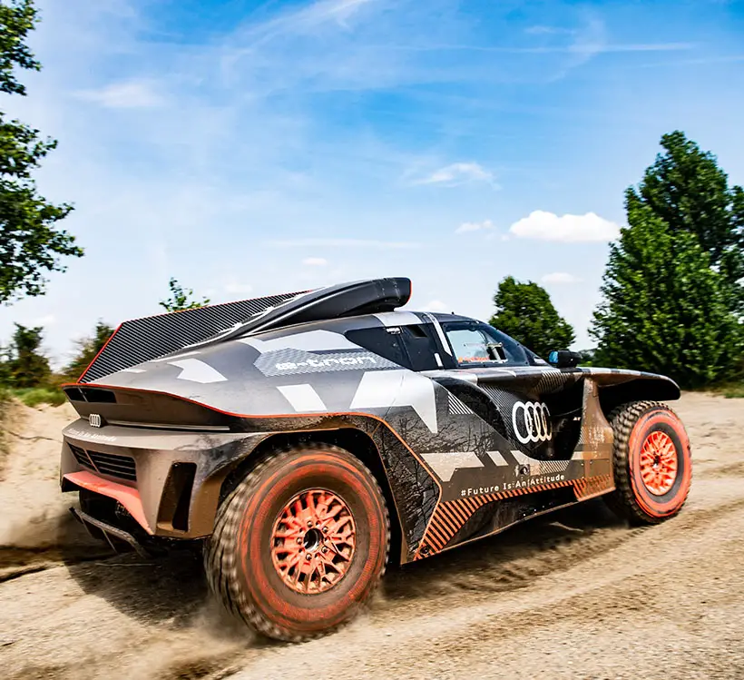 AUDI RS Q E-Tron for Dakar Rally