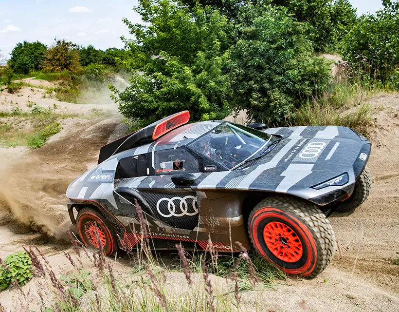 AUDI RS Q E-Tron for Dakar Rally