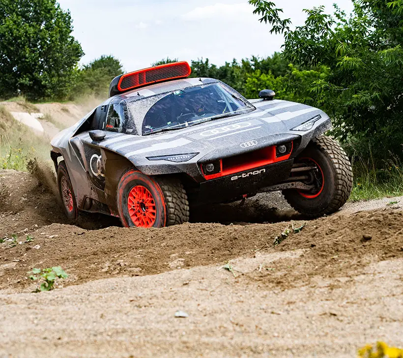 AUDI RS Q E-Tron for Dakar Rally