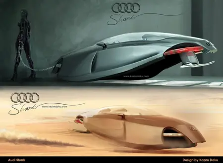 audi shark car concept