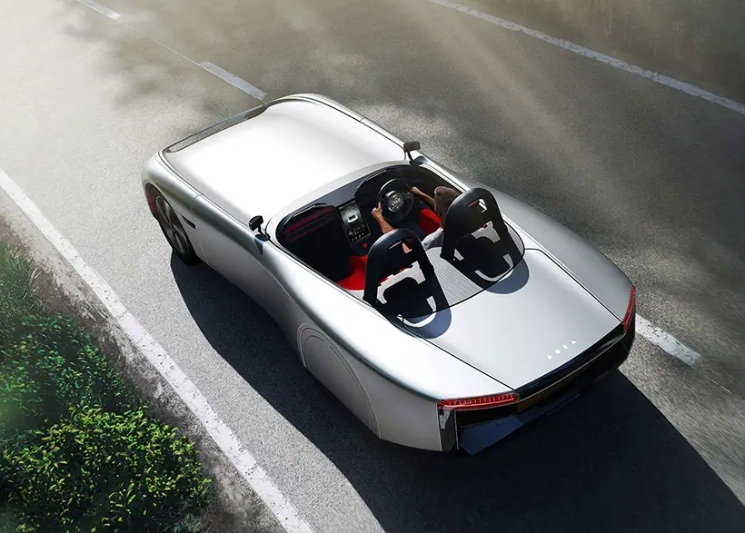 Aura All Electric Long Range Concept Car from UK-based Company