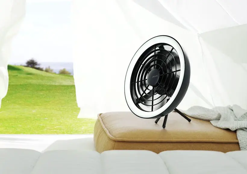 AURA Portable Convertible Fan with Ambient Light