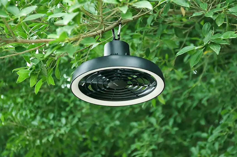 AURA Portable Convertible Fan with Ambient Light