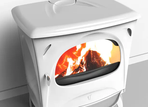 Aurore Wood Stove by Jerome Olivet