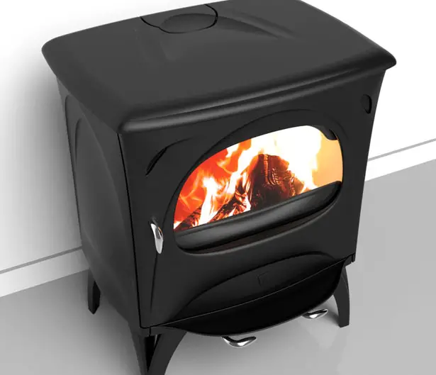 Aurore Wood Stove by Jerome Olivet
