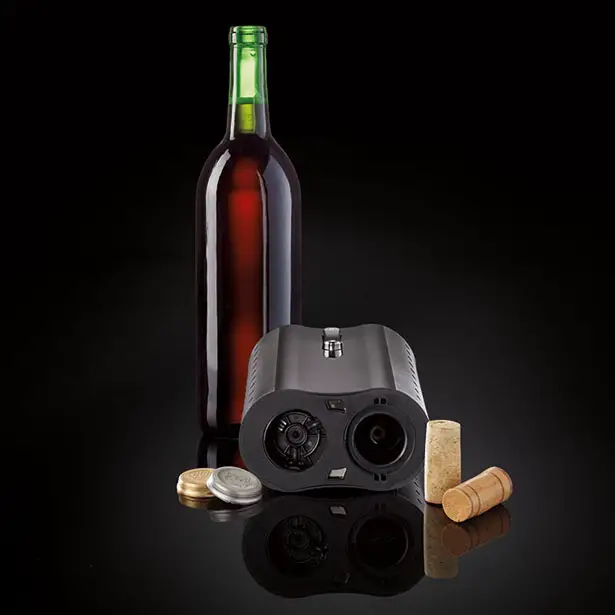 Automatic Wine Opener and Foil Cutter by Elliot Cohen