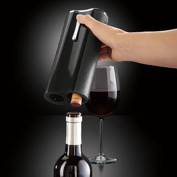 Automatic Wine Opener and Foil Cutter by Elliot Cohen