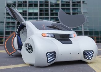 Autonomous City Car Concept by Roman Dolzhenko