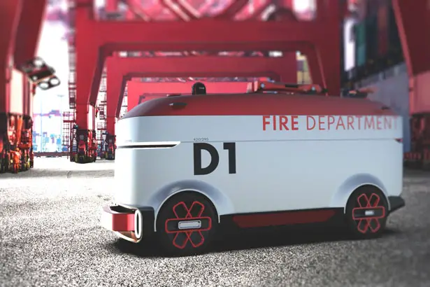 Autonomous Fire Fighting Vehicle by Daniel Pokorný