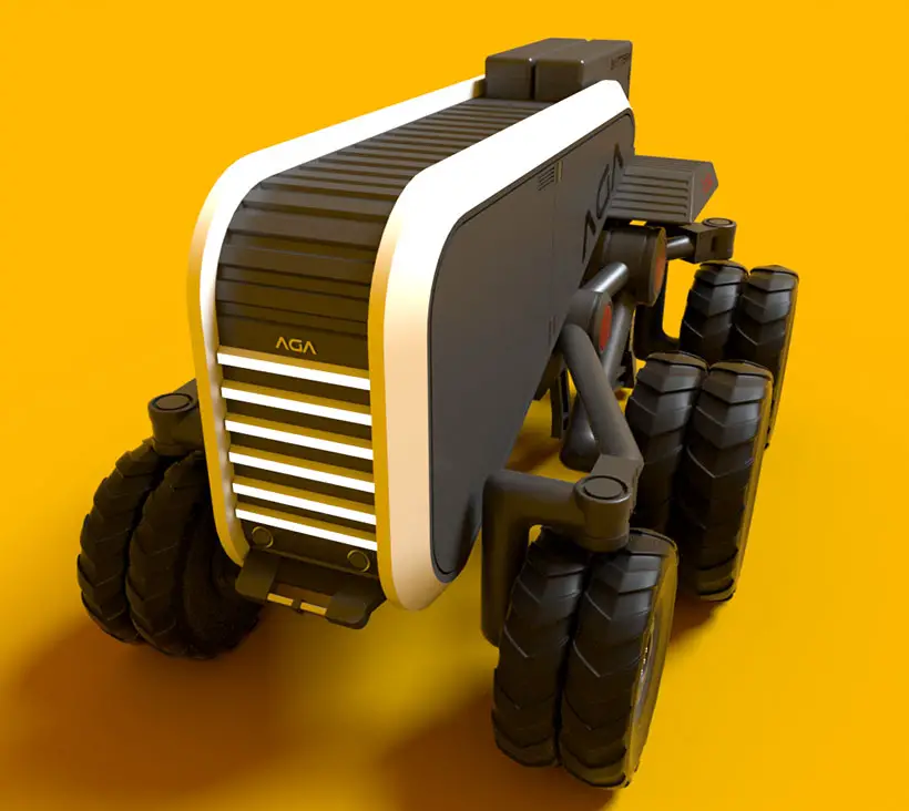 Autonomous Multi-Terrain Tractor by Reindy Allendra