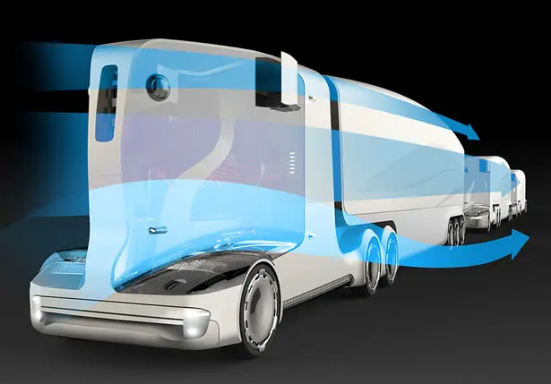 Autonomous Concept Truck by Zoltan Major