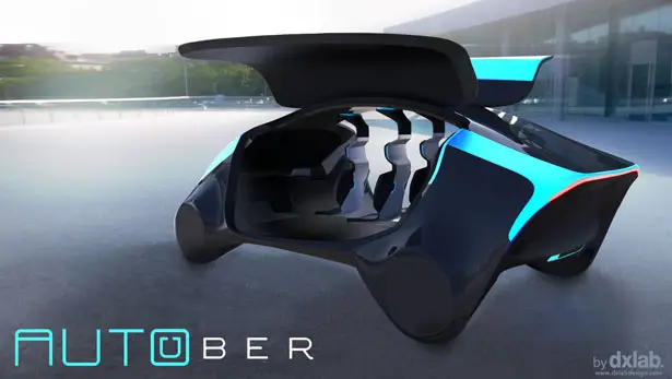 Autouber Autonomous Car Design by dxLabDesign