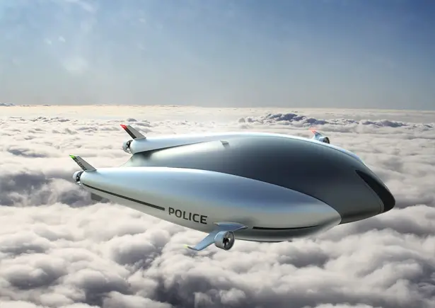 Futuristic Avalon Airships EOS Zero Emissions, Unmanned, Hybrid Airship Platform