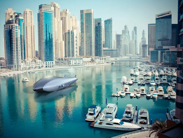 Futuristic Avalon Airships EOS Zero Emissions, Unmanned, Hybrid Airship Platform