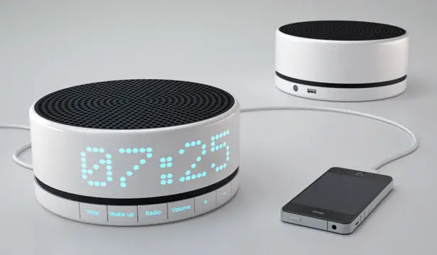 Awake Digital Alarm Clock by Simon Michell