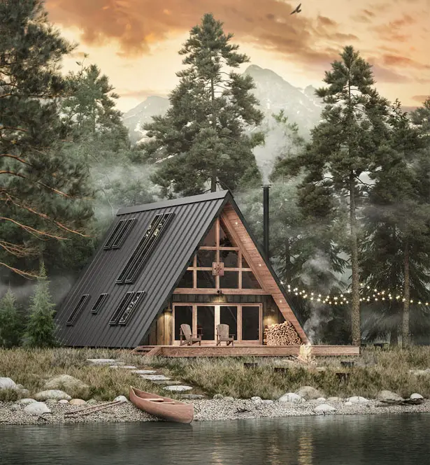 AYFRAYM A-Frame Cabin by Everywhere Co.