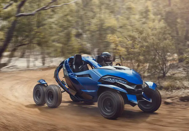 Azaris Six Wheeled Off-Road Advanced Vehicle