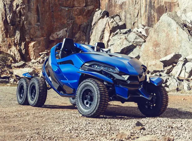 Azaris Six Wheeled Off-Road Advanced Vehicle