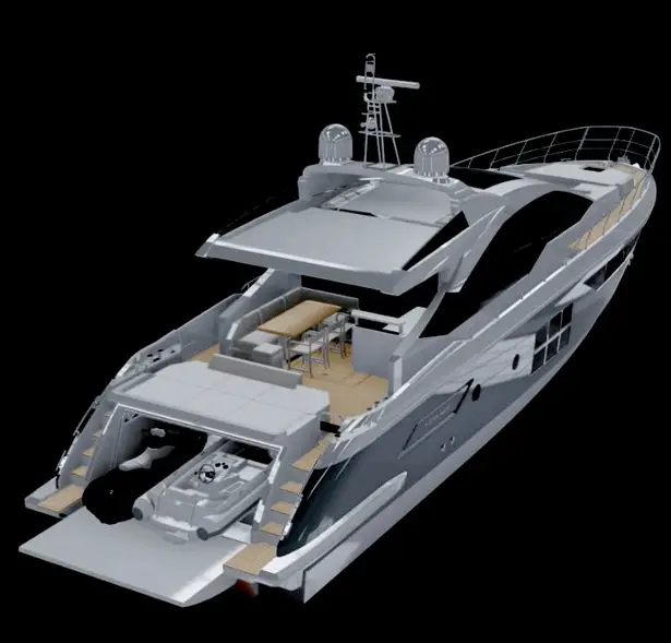 Luxury Azimut S7 Yacht with Excellent Levels of Dynamic Stability