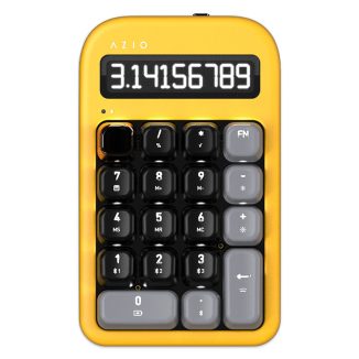 Azio IZO Wireless Numpad Doubles as a Standalone Calculator