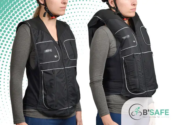 B'Safe Smart Airbag for Cyclists