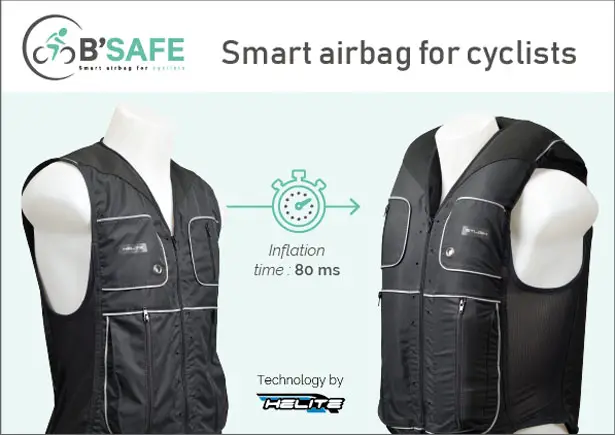 B'Safe Smart Airbag for Cyclists