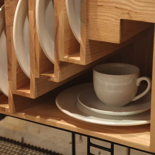 Baan Dinner Set Cupboard by Paitoon Keatkeereerut and Chawin Hanjing