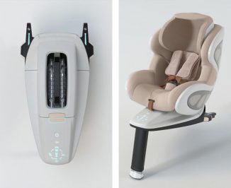 BabyArk World’s Safest Child Car Seat Design from Sportscar Designer