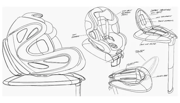 BabyArk World's Safest Child Car Seat by Frank Stephenson