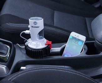 Back to the Future Mr. Fusion Car Charger Fits Standard Car Cup Holder