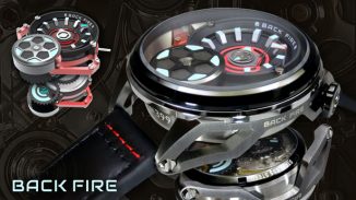 Cool BackFire Automatic Watch Integrates Automobile’s Transmission System In Its Mechanism