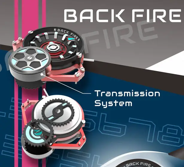 Cool BackFire Automatic Watch Integrates Automobile's Transmission System In Its Mechanism