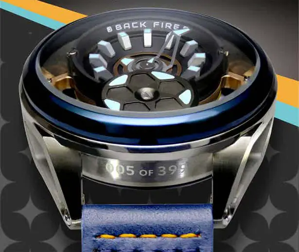 Cool BackFire Automatic Watch Integrates Automobile's Transmission System In Its Mechanism