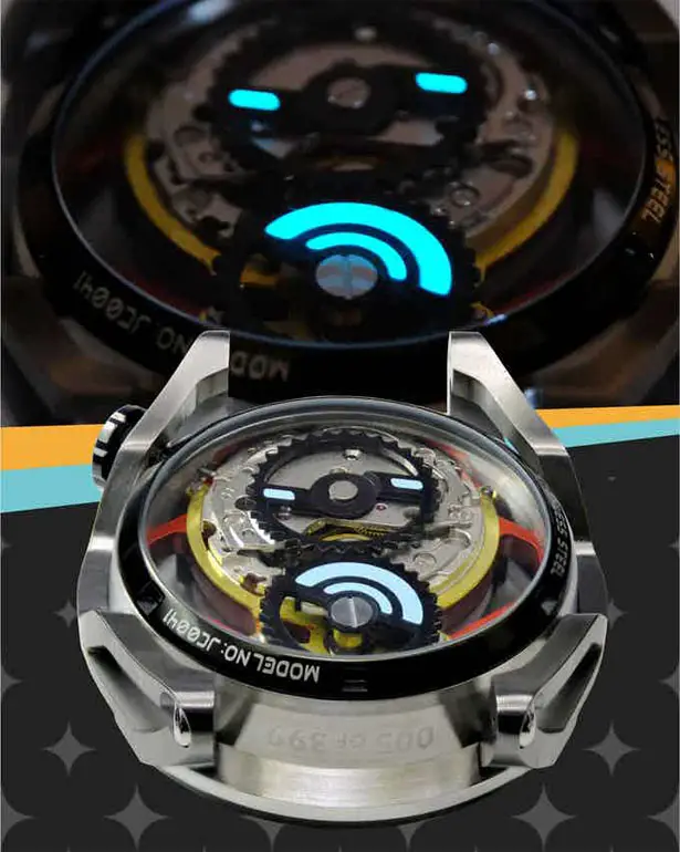 Cool BackFire Automatic Watch Integrates Automobile's Transmission System In Its Mechanism