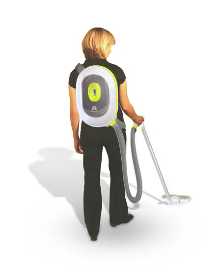 BacVac Fuel Cell Vacuum Cleaner with Backpack-Style